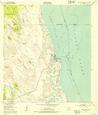Download a high-resolution, GPS-compatible USGS topo map for Port Mansfield, TX (1953 edition)