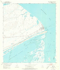 Download a high-resolution, GPS-compatible USGS topo map for Port OConnor, TX (1973 edition)