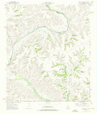 Download a high-resolution, GPS-compatible USGS topo map for Post Canyon, TX (1976 edition)