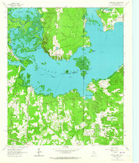 Download a high-resolution, GPS-compatible USGS topo map for Potters Point, TX (1964 edition)