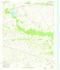 Download a high-resolution, GPS-compatible USGS topo map for Powell, TX (1975 edition)