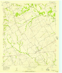 Download a high-resolution, GPS-compatible USGS topo map for Prairie Hill, TX (1957 edition)