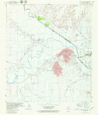 Download a high-resolution, GPS-compatible USGS topo map for Presidio West, TX (1979 edition)