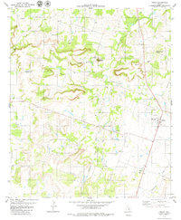 Download a high-resolution, GPS-compatible USGS topo map for Priddy, TX (1979 edition)