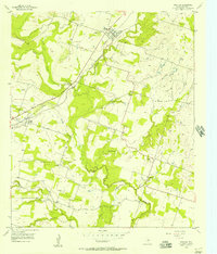 Download a high-resolution, GPS-compatible USGS topo map for Proctor, TX (1957 edition)