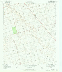 Download a high-resolution, GPS-compatible USGS topo map for Punkin Center, TX (1971 edition)