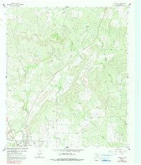 Download a high-resolution, GPS-compatible USGS topo map for Purdy Hill, TX (1991 edition)
