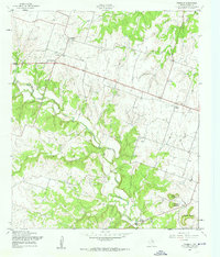 Download a high-resolution, GPS-compatible USGS topo map for Purmela, TX (1961 edition)