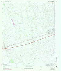 Download a high-resolution, GPS-compatible USGS topo map for Pyote East, TX (1981 edition)