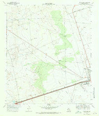 Download a high-resolution, GPS-compatible USGS topo map for Pyote West, TX (1971 edition)