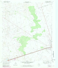 Download a high-resolution, GPS-compatible USGS topo map for Pyote West, TX (1981 edition)