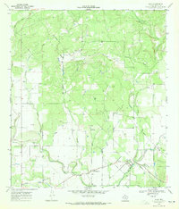 Download a high-resolution, GPS-compatible USGS topo map for Quihi, TX (1972 edition)