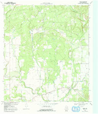 Download a high-resolution, GPS-compatible USGS topo map for Quihi, TX (1991 edition)