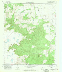 Download a high-resolution, GPS-compatible USGS topo map for Quitaque Peaks, TX (1969 edition)