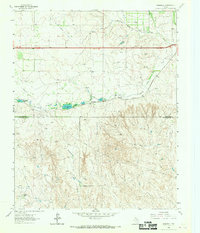 Download a high-resolution, GPS-compatible USGS topo map for Ramsdell, TX (1967 edition)
