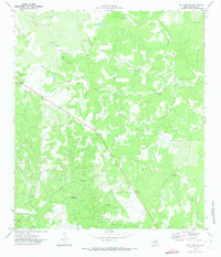 preview thumbnail of historical topo map of Edwards County, TX in 1970