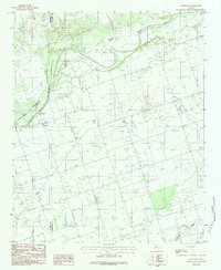 Download a high-resolution, GPS-compatible USGS topo map for Rayland, TX (1984 edition)