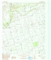 Download a high-resolution, GPS-compatible USGS topo map for Rayland, TX (1992 edition)