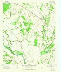 Download a high-resolution, GPS-compatible USGS topo map for Reagan, TX (1964 edition)