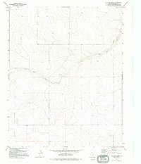 Download a high-resolution, GPS-compatible USGS topo map for Red Cow Draw, TX (1995 edition)