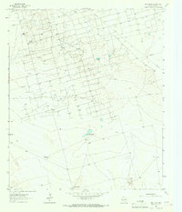 Download a high-resolution, GPS-compatible USGS topo map for Red Lakes, TX (1967 edition)