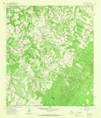 Download a high-resolution, GPS-compatible USGS topo map for Red Rock, TX (1966 edition)