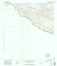 Download a high-resolution, GPS-compatible USGS topo map for Redford SE, TX (1974 edition)