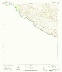Download a high-resolution, GPS-compatible USGS topo map for Redford SE, TX (1971 edition)
