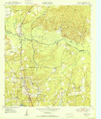 Download a high-resolution, GPS-compatible USGS topo map for Redland, TX (1950 edition)