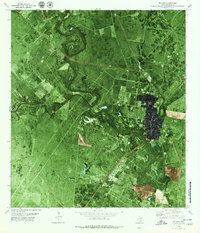 Download a high-resolution, GPS-compatible USGS topo map for Refugio, TX (1979 edition)