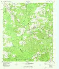 Download a high-resolution, GPS-compatible USGS topo map for Reklaw, TX (1976 edition)