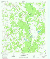 Download a high-resolution, GPS-compatible USGS topo map for Reliance, TX (1980 edition)