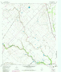 Download a high-resolution, GPS-compatible USGS topo map for Rexville, TX (1983 edition)