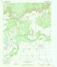 Download a high-resolution, GPS-compatible USGS topo map for Rhineland, TX (1970 edition)