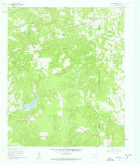 Download a high-resolution, GPS-compatible USGS topo map for Rhonesboro, TX (1962 edition)