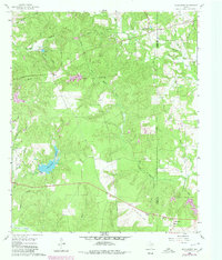 Download a high-resolution, GPS-compatible USGS topo map for Rhonesboro, TX (1980 edition)