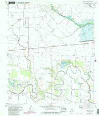 preview thumbnail of historical topo map of Fort Bend County, TX in 1971