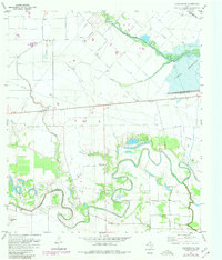 Download a high-resolution, GPS-compatible USGS topo map for Richmond NE, TX (1980 edition)