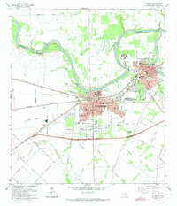 Download a high-resolution, GPS-compatible USGS topo map for Richmond, TX (1973 edition)