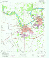 Download a high-resolution, GPS-compatible USGS topo map for Richmond, TX (1980 edition)