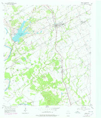 Download a high-resolution, GPS-compatible USGS topo map for Riesel, TX (1978 edition)