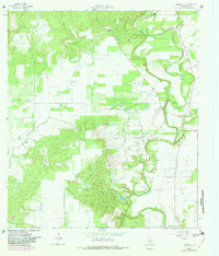 preview thumbnail of historical topo map of Medina County, TX in 1964