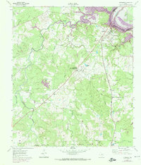 Download a high-resolution, GPS-compatible USGS topo map for Riverside, TX (1974 edition)