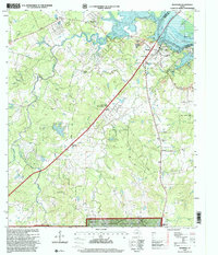 Download a high-resolution, GPS-compatible USGS topo map for Riverside, TX (2000 edition)