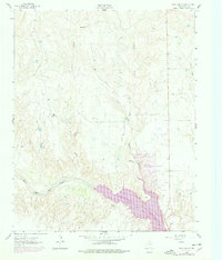 Download a high-resolution, GPS-compatible USGS topo map for Roach Ranch, TX (1978 edition)