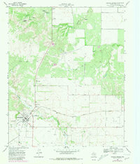 Download a high-resolution, GPS-compatible USGS topo map for Roaring Springs, TX (1981 edition)