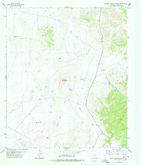 Download a high-resolution, GPS-compatible USGS topo map for Robbers Roost Canyon, TX (1978 edition)