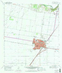 Download a high-resolution, GPS-compatible USGS topo map for Robstown, TX (1977 edition)