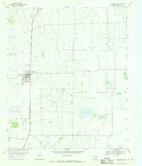 Download a high-resolution, GPS-compatible USGS topo map for Rochester, TX (1969 edition)