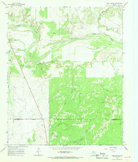 preview thumbnail of historical topo map of Baylor County, TX in 1966